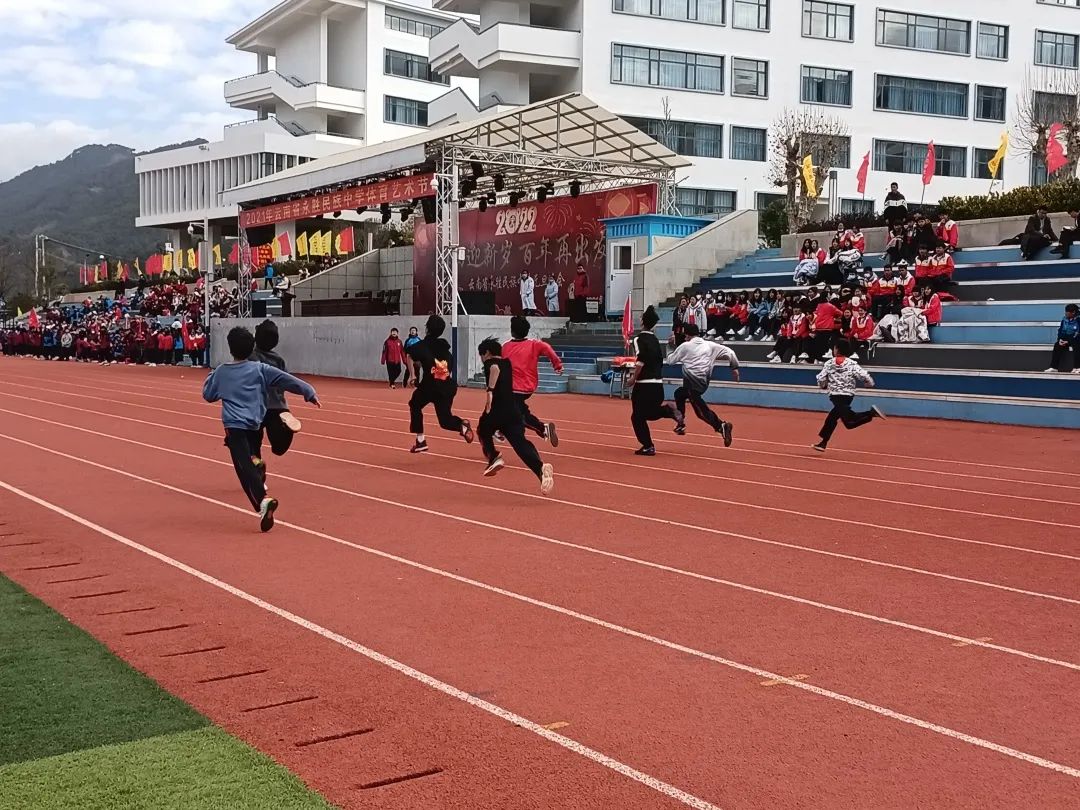 永胜县:中学冬季运动—青春挥洒激情_要闻_丽江频道_云南网